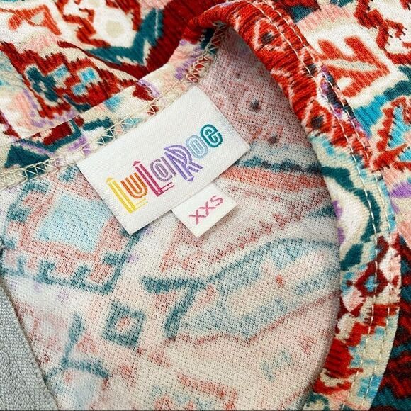 Lularoe Amelia Zip Up Pleated Dress, Size XXS - Picture 5 of 10